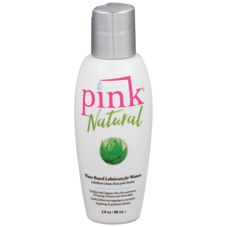 Pink Natural Water Based Lubricant for Women - 2.8 oz