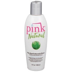 Pink Natural Water Based Lubricant for Women - 4.7 oz