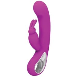 Pretty Love Webb Bunny Ears Rabbit w/Handle - 12 Functions Fuchsia