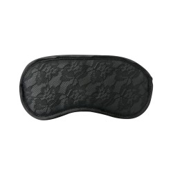 Midnight by Sportsheets Lace Blindfold - Black