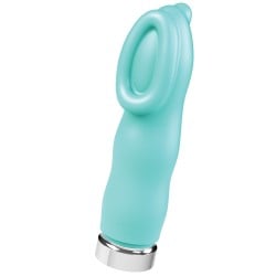 VeDO Luv Plus Rechargeable Vibe - Tease Me Turquoise