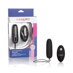 Calexotics Silicone Remote Bullet - Black