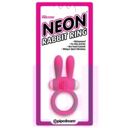 Neon Rabbit Ring - Pink