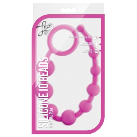 Blush Luxe Silicone Beads 10 - Pink