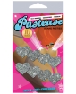 Pastease Mini Glitter Hearts - Silver Pack of 8