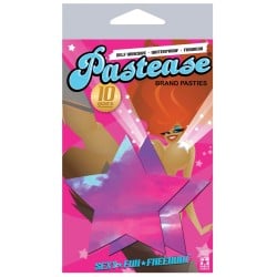Pastease Hologram Star - Pink O/S