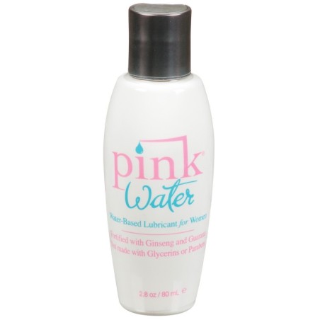 Pink Water Lube - 2.8 oz Flip Top Bottle