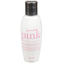 Pink Silicone Lube - 2.8 oz Flip Top Bottle