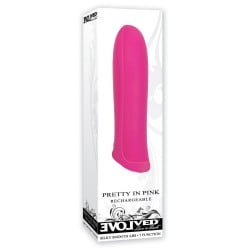 Evolved Pretty In Pink Rechageable Bullet - Pink