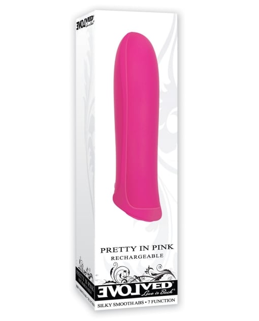 Evolved Pretty In Pink Rechageable Bullet - Pink