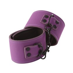 NS Novelties Lust Bondage Wrist Cuffs - Purple