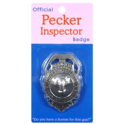 Pecker Inspector Badge