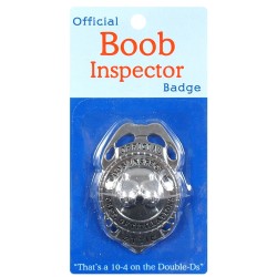 Boob Inspector Badge
