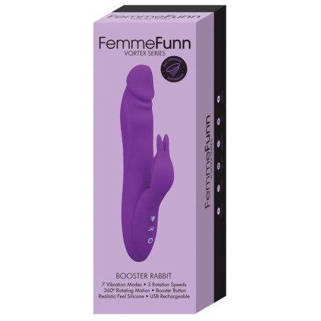 FemmeFunn Booster Rabbit - Purple