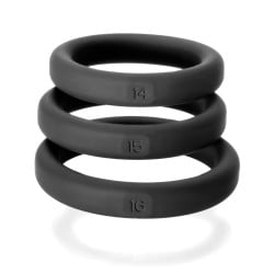 Perfect Fit Xact Fit 3 Ring Kit S/M - Black