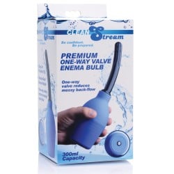 Clean Stream Premium One Way Valve Enema Bulb - 300 ml