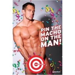 Bachelorette Party Favors Pin the Macho On the Man Game