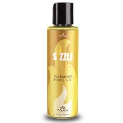 Sizzle Lips Warming Gel - 4.2 oz Pina Colada