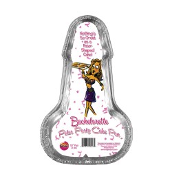 Bachelorette Disposable Peter Party Cake Pan - Medium Pack of 2