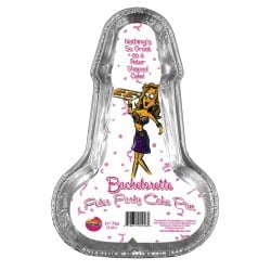 Bachelorette Disposable Peter Party Cake Pan - Large Pack of 2