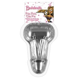 Bachelorette Disposable Peter Party Cake Pan - Small Pack of 6