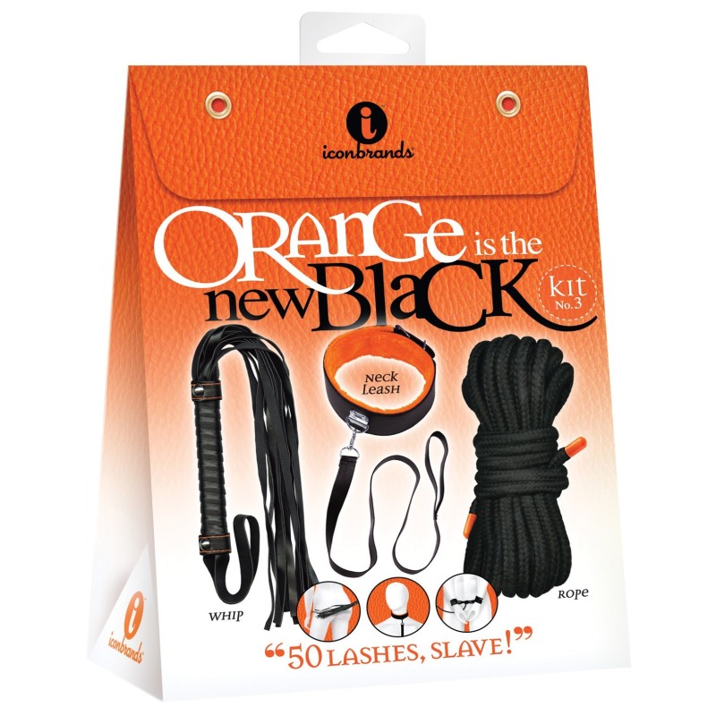 The 9's Orange is the New Black Kit #3 - 50 Lashes Slave The 9's Orange is the New Black Kit #3 - 50 Lashes Slave