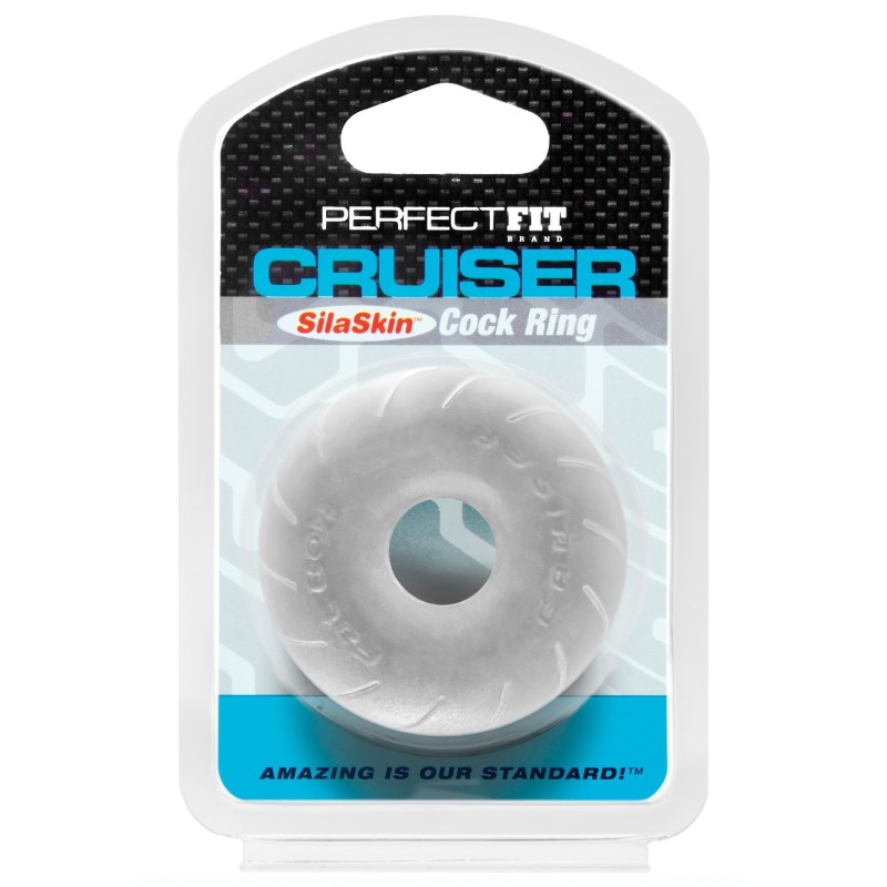 Perfect Fit SilaSkin Cruiser Ring - Opaque White Perfect Fit SilaSkin Cruiser Ring - Opaque White