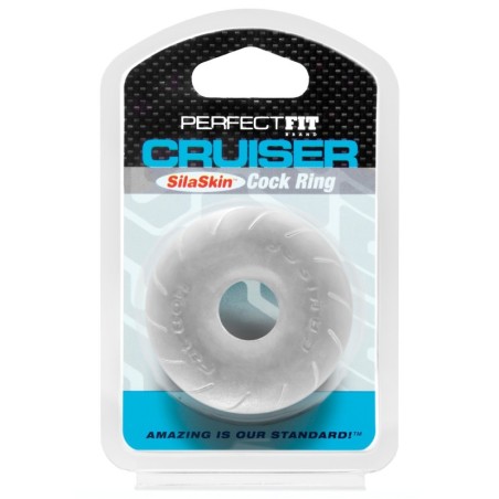 Perfect Fit SilaSkin Cruiser Ring - Opaque White