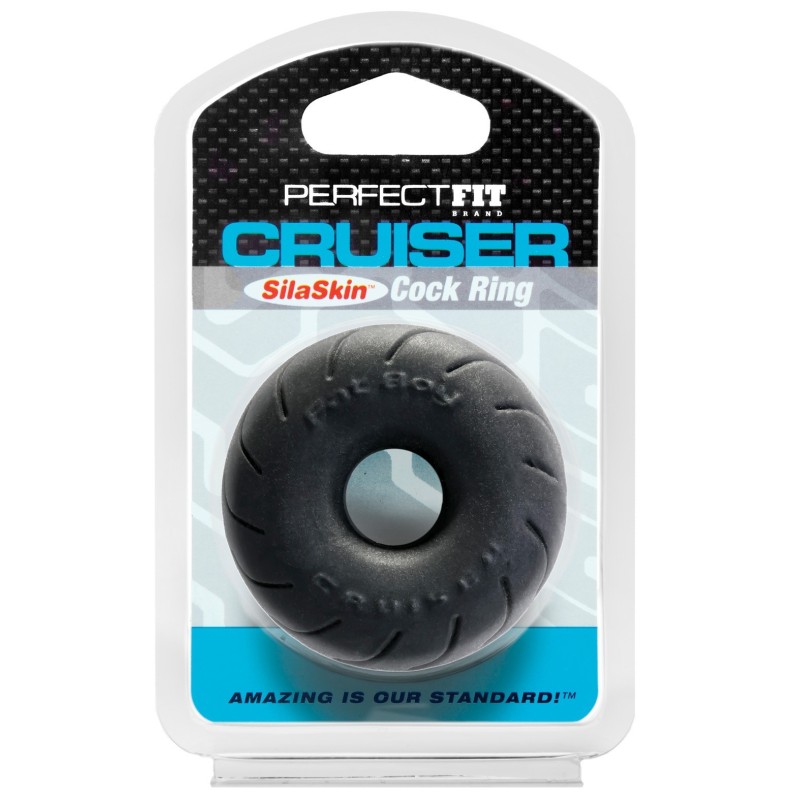 Perfect Fit SilaSkin Cruiser Ring - Black Perfect Fit SilaSkin Cruiser Ring - Black