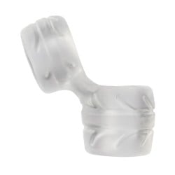 New Perfect Fit SilaSkin Cock and Ball Ring - Clear