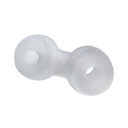New Perfect Fit SilaSkin Cock and Ball Ring - Clear