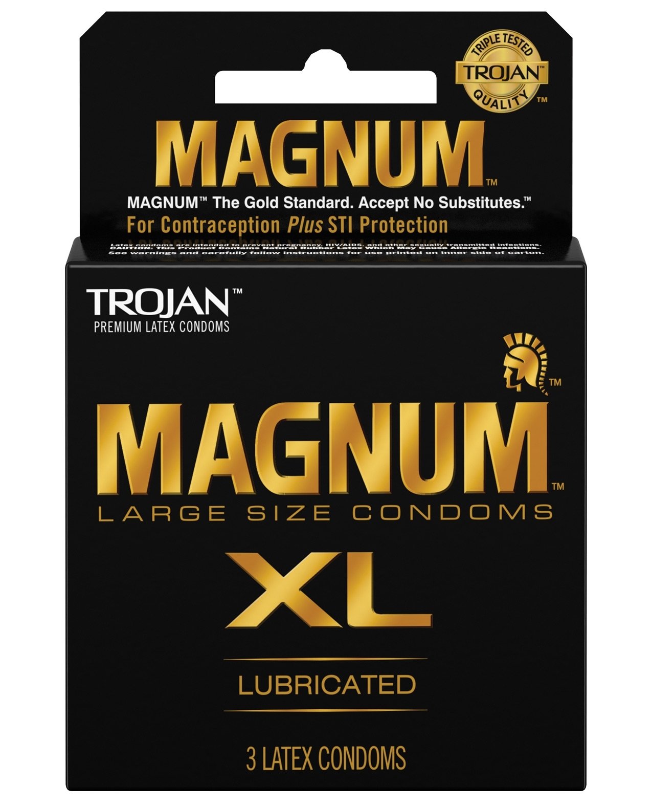 Trojan Magnum XL - Pack of 3.