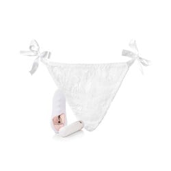 Sensuelle Pleasure Panty Bullet w/Remote Control - 15 Function White