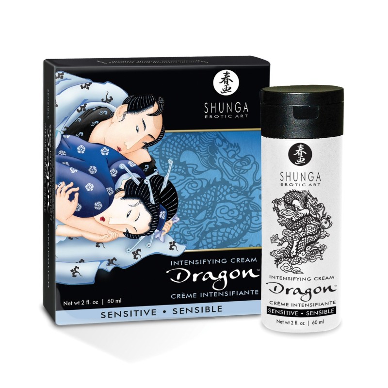Shunga Dragon Sensitive Cream - 2 oz Shunga Dragon Sensitive Cream - 2 oz