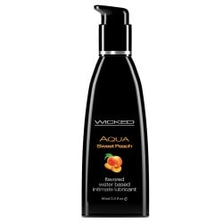 Wicked Sensual Care Waterbased Lubricant - 2 oz Sweet Peach