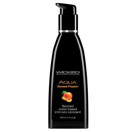Wicked Sensual Care Waterbased Lubricant - 2 oz Sweet Peach