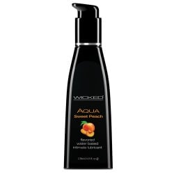 Wicked Sensual Care Waterbased Lubricant - 4 oz Sweet Peach