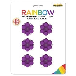 Party Pecker Confetti Refill Cartridge - Pack of 4