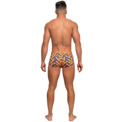 Pride Fest Contoured Pouch Mini Short Rainbow MD