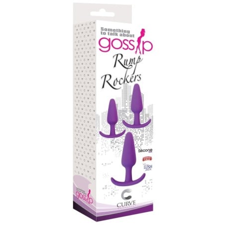 Curve Novelties Gossip Rump Rockers - Violet