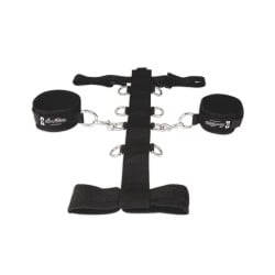 Lux Fetish 3 pc Adjustable Neck & Wristraint Set