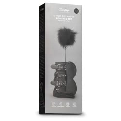 Easy Toys Beginners 6 Piece Beginners Bondage Set - Black