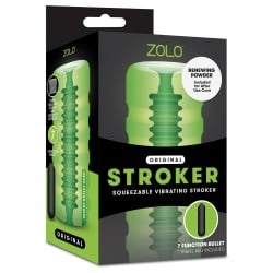 ZOLO Original Squeezable Vibrating Stroker