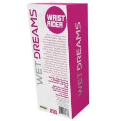Wet Dreams Wrist Rider Finger Play Sleeve w/ Wrist Strap - Blue