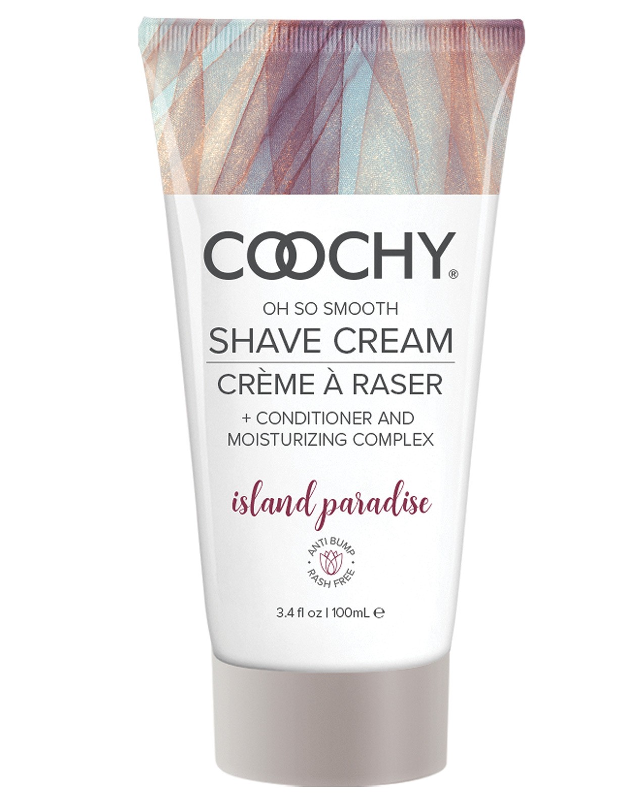 COOCHY Shave Cream 3.4 oz Island Paradise by Classic brands Cupid's