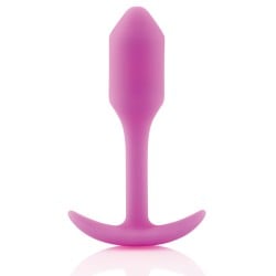 b-Vibe Weighted Snug Plug 1 - .55 g Fuchsia