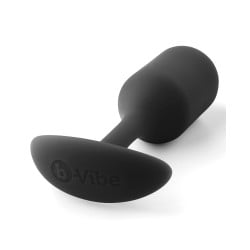 b-Vibe Weighted Snug Plug 2 - .114 g Black