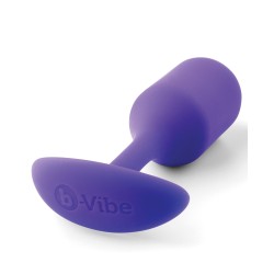 b-Vibe Weighted Snug Plug 2 - .114 g Purple