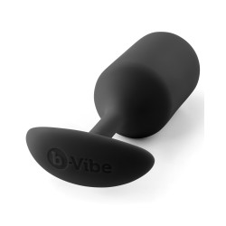 b-Vibe Weighted Snug Plug 3 - .180 g Black