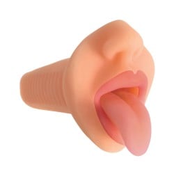 Curve Novelties Mistress BioSkin The Perfect Suck Courtney - Vanilla